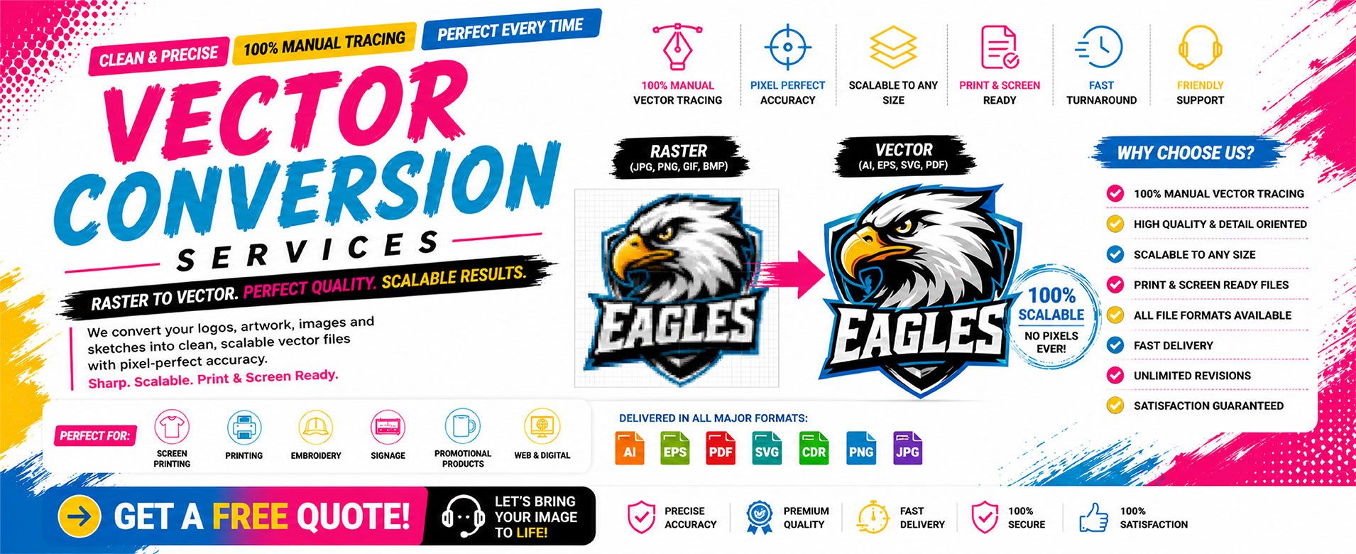 Vector Conversion Services